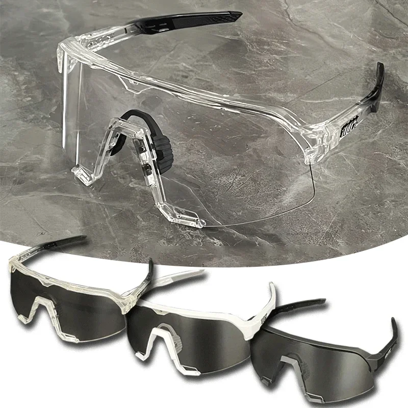 100 Outdoor Polarized Color Changing Cycling Glasses S3 Mountain Bike Windproof, UV Resistant Day and Night Dual-purpose Goggles
100 Outdoor Polarized Color Changing Cycling Glasses S3 Mountain Bike Windproof, UV Resistant Day and Night Dual-purpose Goggles