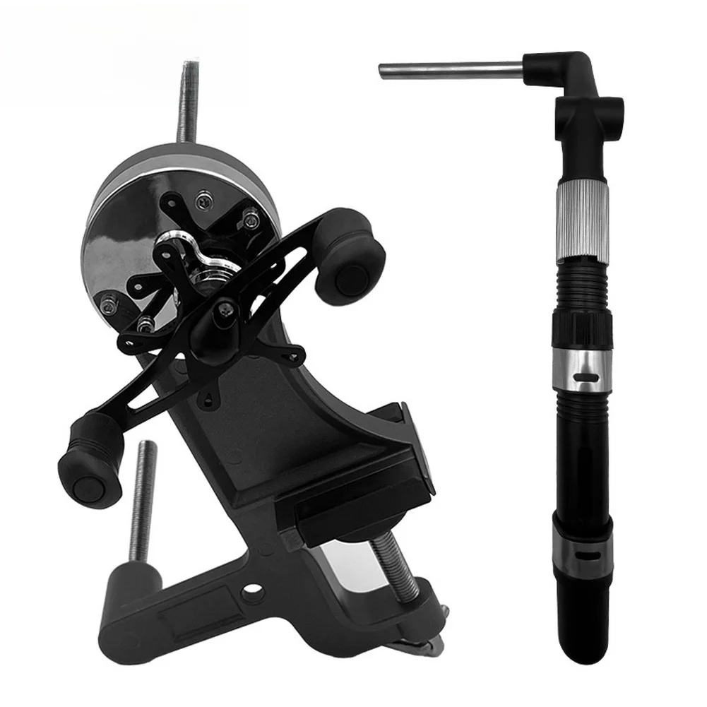 Boat Fishing Baitcaster Winder Rubber Non-slip Pad Precise Line Tension Control Uniform Line Winding Double Shaft Design
Boat Fishing Baitcaster Winder Rubber Non-slip Pad Precise Line Tension Control Uniform Line Winding Double Shaft Design