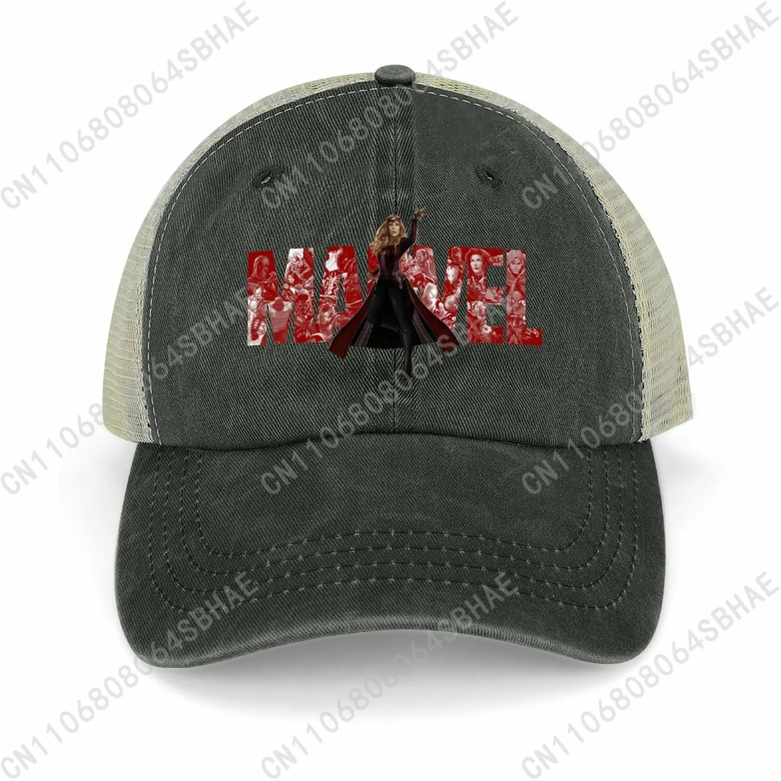 Marvel Scarlet Witch Mesh Cowboy Hat Hollow Ventilated Summer Cap Men Women Outdoor Sun Hat Adjustable Strap Custom Cosplay
Marvel Scarlet Witch Mesh Cowboy Hat Hollow Ventilated Summer Cap Men Women Outdoor Sun Hat Adjustable Strap Custom Cosplay