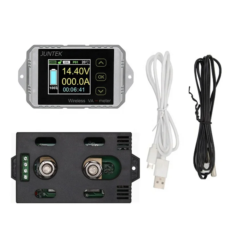 2025 hot sale VAT1300 100V 300A Wireless Voltage And Current Meter Car Battery Monitoring 12V 24V 48V Battery Coulomb Counter
2025 hot sale VAT1300 100V 300A Wireless Voltage And Current Meter Car Battery Monitoring 12V 24V 48V Battery Coulomb Counter
