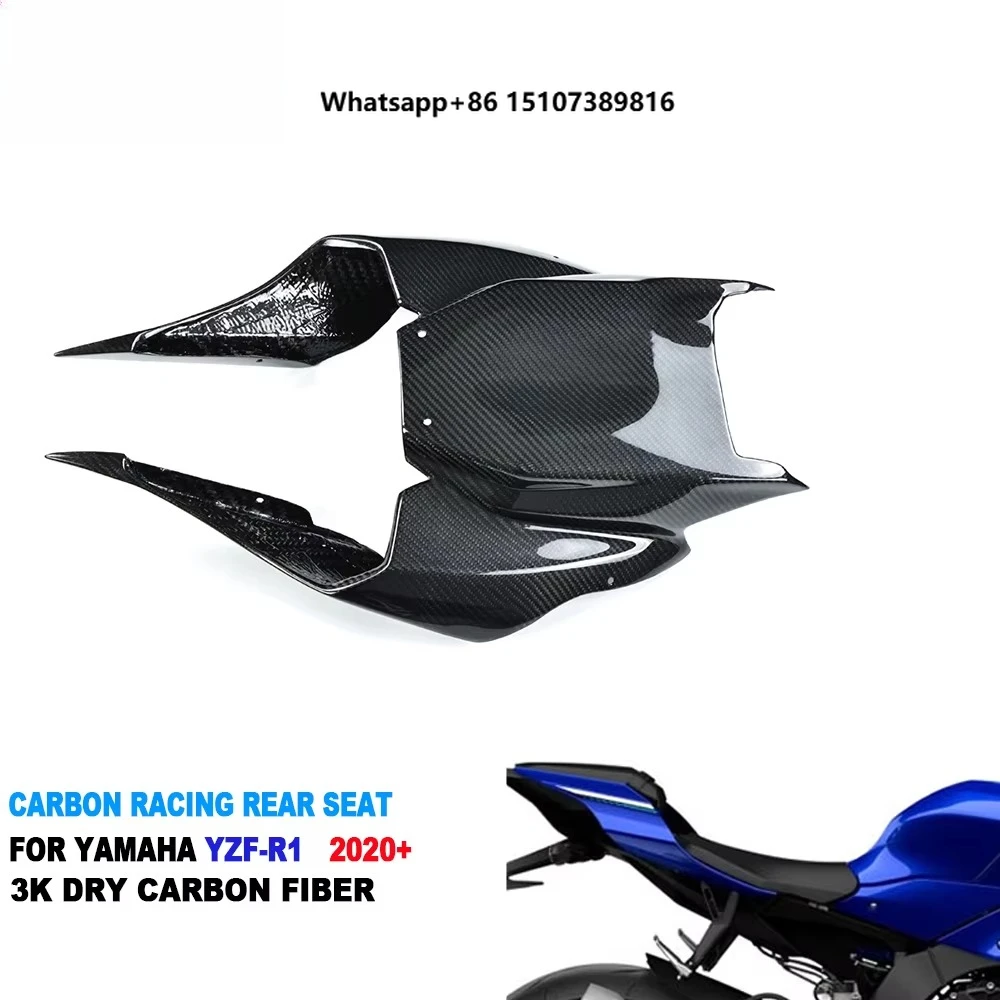 Carbon Real 3K Full Dry Carbon Fiber Motorcycle Racetrack Use Tai Rear Fairing Kits for R1 R1M 2020-2026
Carbon Real 3K Full Dry Carbon Fiber Motorcycle Racetrack Use Tai Rear Fairing Kits for R1 R1M 2020-2026