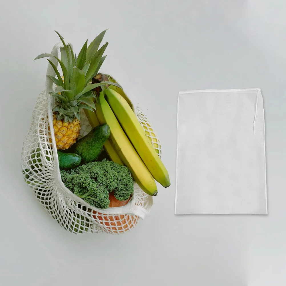 2Pcs Food Grade Fine Mesh Strainer Bags Easy Clean Reusable for Cooking Juicing Home Filter Process Mesh Filter Bag
2Pcs Food Grade Fine Mesh Strainer Bags Easy Clean Reusable for Cooking Juicing Home Filter Process Mesh Filter Bag