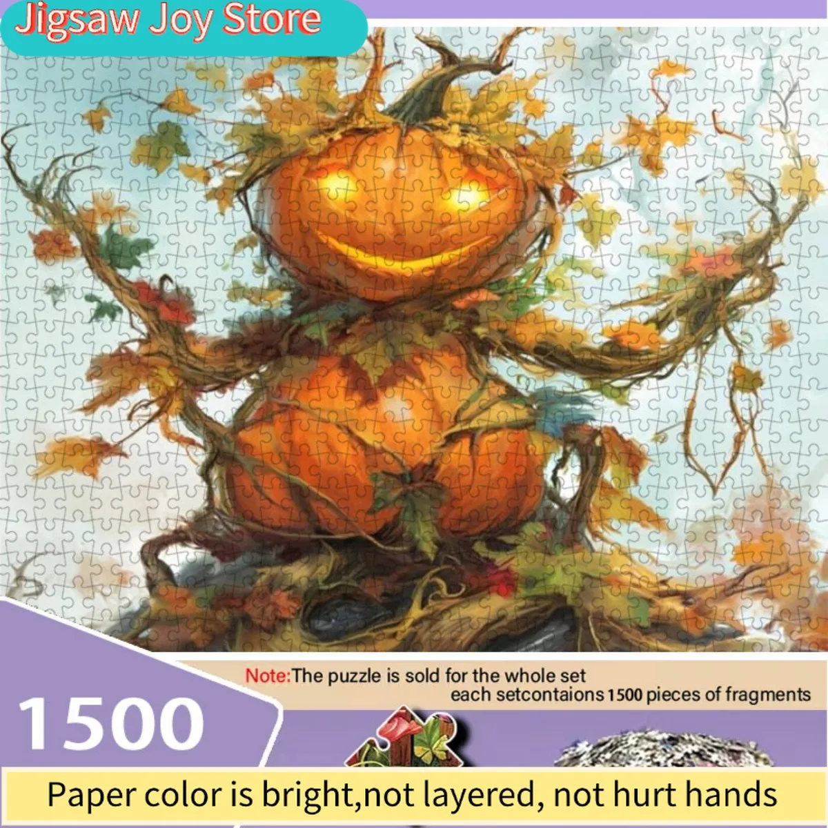 Пазл для взрослых | Оранжевый светящийся узор с улыбающимися рожицами, тыквами и кленовыми листьями для Хэллоуина | Подарок на Рождество/день рождения | Декор для дома |
Пазл для взрослых | Оранжевый светящийся узор с улыбающимися рожицами, тыквами и кленовыми листьями для Хэллоуина | Подарок на Рождество/день рождения | Декор для дома |