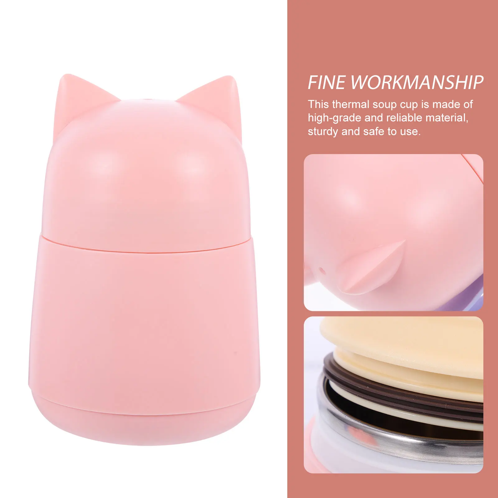 304 Stainless Steel Thermal Soup Cup Leakproof Insulated Food Flask Portable Breakfast Container Hot Porridge Mug Travel Bottle
304 Stainless Steel Thermal Soup Cup Leakproof Insulated Food Flask Portable Breakfast Container Hot Porridge Mug Travel Bottle