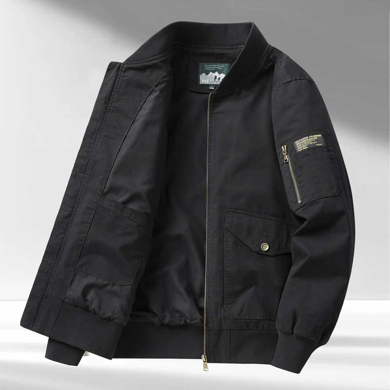 Male Winter Autumn Warm Casual Cargo Jacket Men New Clothing Cargo Jacket Fashion Brand Outdoor Men Thickened Baseball Jacket
Male Winter Autumn Warm Casual Cargo Jacket Men New Clothing Cargo Jacket Fashion Brand Outdoor Men Thickened Baseball Jacket