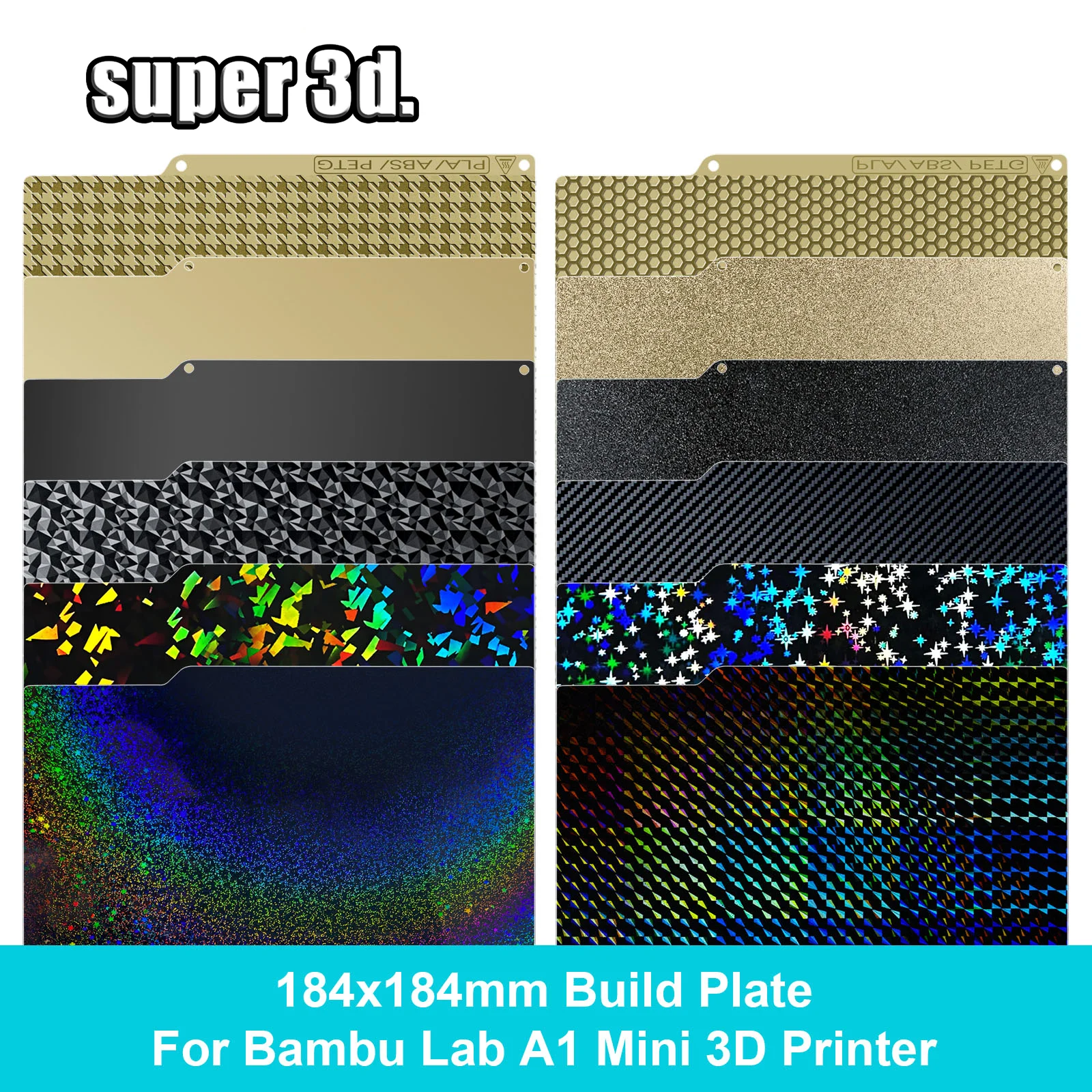 Bambu Lab A1 Mini Build Plate H1H PEO PET Кровать Пружинная стальная листовая пластина Текстурированный PEI Лист PTFE Трубка для Bambulab Bamboo A1 Mini 
Bambu Lab A1 Mini Build Plate H1H PEO PET Кровать Пружинная стальная листовая пластина Текстурированный PEI Лист PTFE Трубка для Bambulab Bamboo A1 Mini