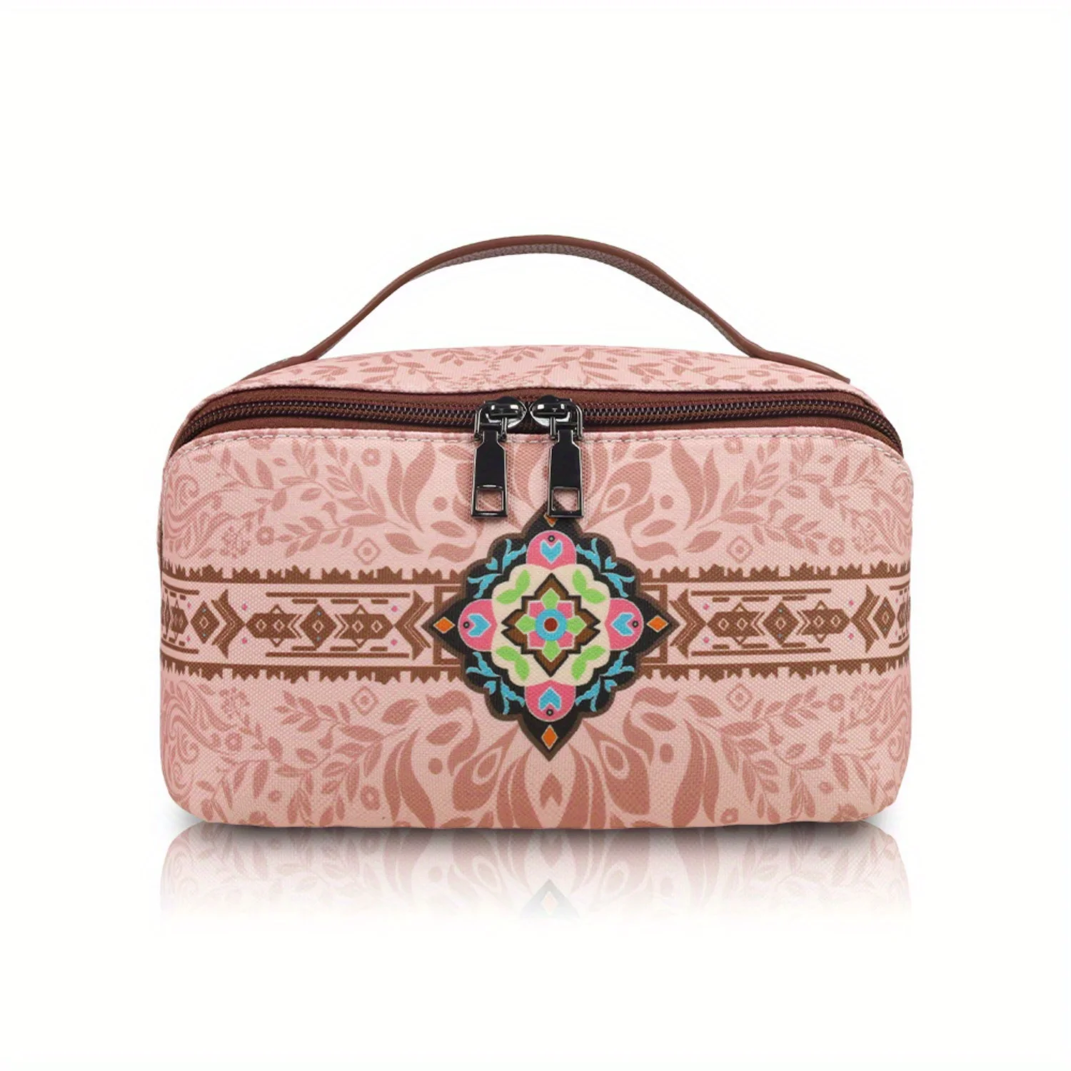 Retro Bohemian style makeup bag, lightweight and portable women's bag, waterproof beauty bag
Retro Bohemian style makeup bag, lightweight and portable women's bag, waterproof beauty bag