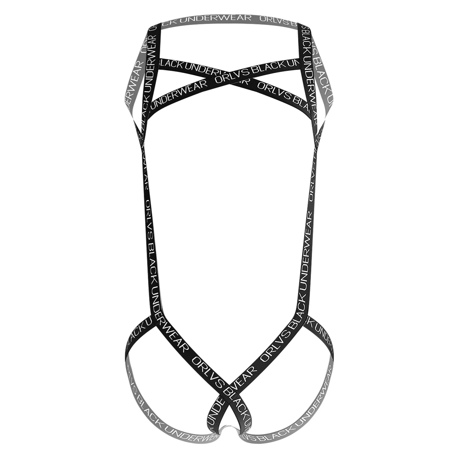 Male Mens Letter Pattern Elastic Body Chest Bandage Harness Hollow Out Jockstraps Body Belt for Rave Party Glow Night Attire
Male Mens Letter Pattern Elastic Body Chest Bandage Harness Hollow Out Jockstraps Body Belt for Rave Party Glow Night Attire