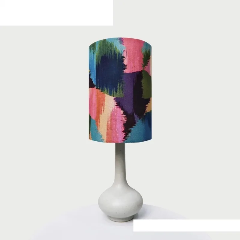 Fabric desk lamp imported Liberty fabric creative medieval atmosphere lamp gift lamp
Fabric desk lamp imported Liberty fabric creative medieval atmosphere lamp gift lamp