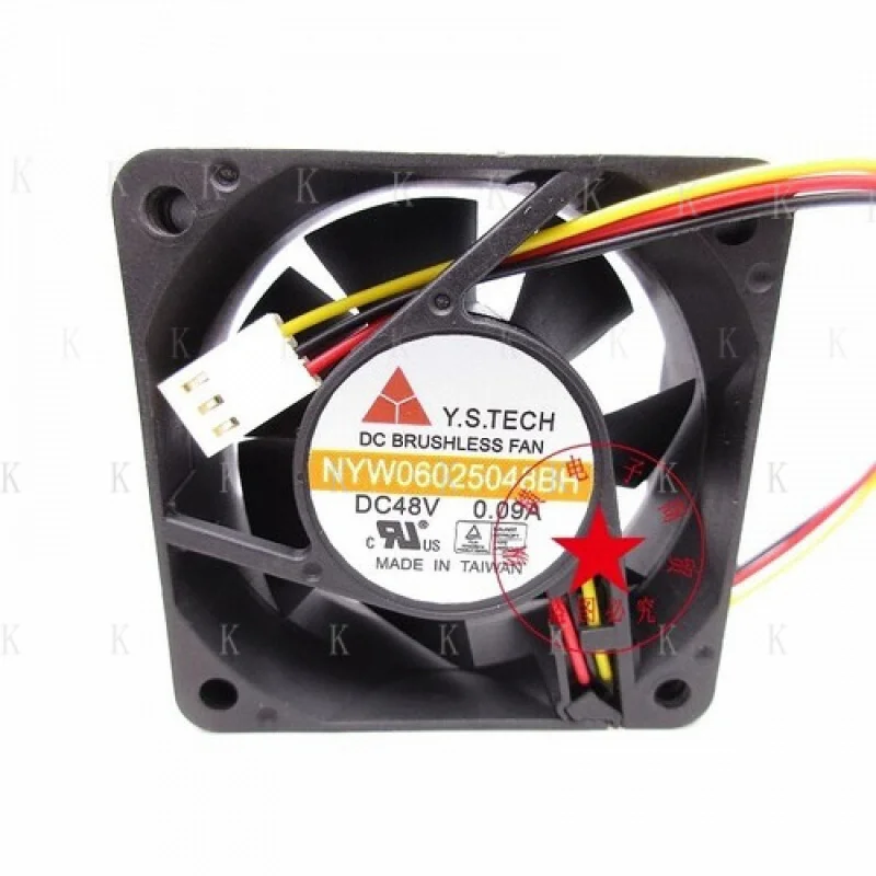 C ДЛЯ Y.S.TECH NYW06025048BH DC48V 0,09A 4-проводной осевой охлаждающий вентилятор
C ДЛЯ Y.S.TECH NYW06025048BH DC48V 0,09A 4-проводной осевой охлаждающий вентилятор