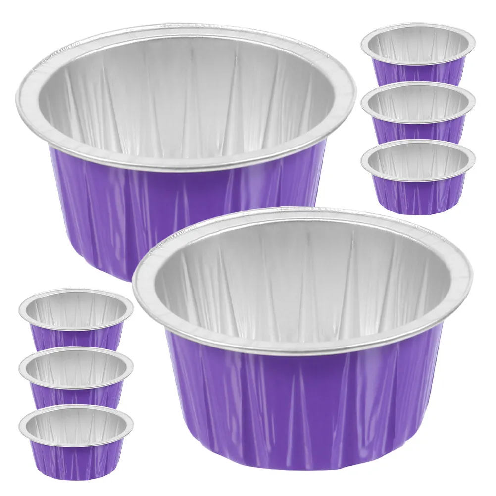 8Pcs Aluminum Foil Wax Melting Bowls Lightweight Portable Wax Melt Warmers for Home Salon Hair Removal Waxing Supplies Kit
8Pcs Aluminum Foil Wax Melting Bowls Lightweight Portable Wax Melt Warmers for Home Salon Hair Removal Waxing Supplies Kit