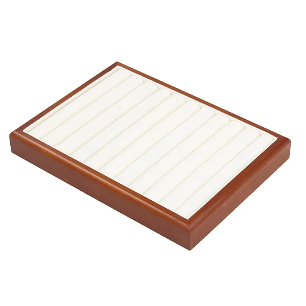 Multi-Grids Wood Rings Tray Velvet Exquisite Ring Earring Holder Jewlery Organizer Ear Studs Case Earrings Display Tray
Multi-Grids Wood Rings Tray Velvet Exquisite Ring Earring Holder Jewlery Organizer Ear Studs Case Earrings Display Tray