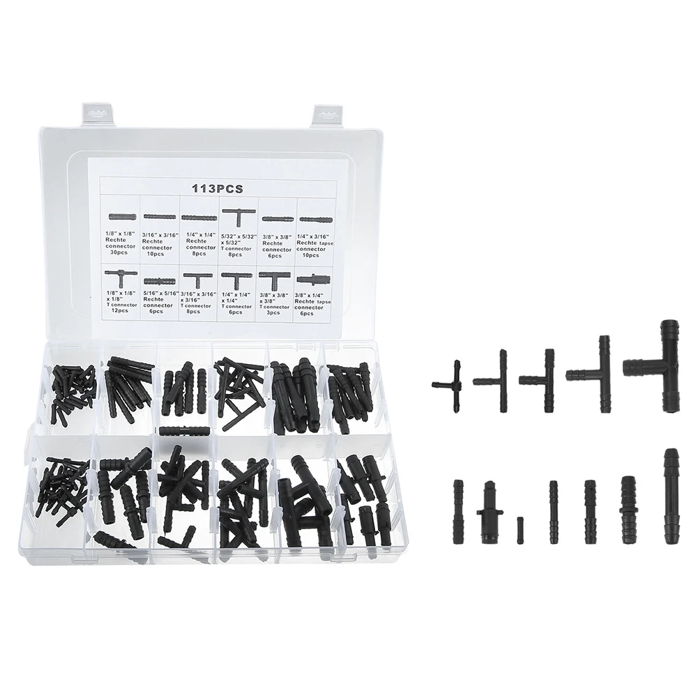 113PCS Car Windshield Washer Nozzles Hose Water Tube Connector Wiper Spray Pipe Joint Windscreen Wipers Accessories 
113PCS Car Windshield Washer Nozzles Hose Water Tube Connector Wiper Spray Pipe Joint Windscreen Wipers Accessories
