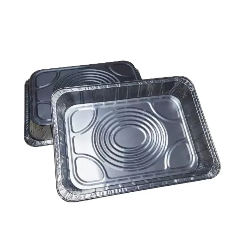 456 * 336 * 61Mm 6500ml oven safe rectangular heavy duty baking pan heated barbecue disposable food container
456 * 336 * 61Mm 6500ml oven safe rectangular heavy duty baking pan heated barbecue disposable food container