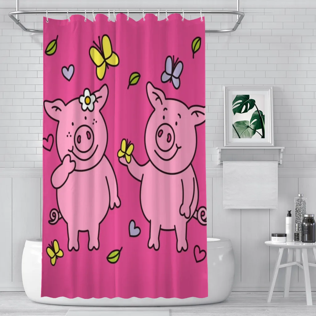 Martha Pig Unique decor Modern Fabric Bathroom Shower Curtains art design Print Curtain
Martha Pig Unique decor Modern Fabric Bathroom Shower Curtains art design Print Curtain