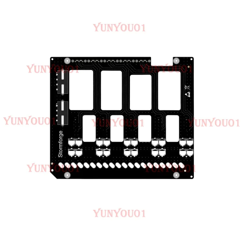 Fengzhi N52 V1.1 5-seat SAS/SATA hard drive hot swappable backplane
Fengzhi N52 V1.1 5-seat SAS/SATA hard drive hot swappable backplane