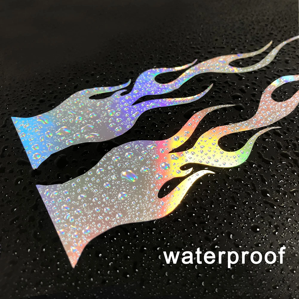 4 Pcs 5.9'' Flame Reflective Sticker Car Sticker Motorcycle Decorative Stickers For Car Racing Laptop Skateboard Decal
4 Pcs 5.9'' Flame Reflective Sticker Car Sticker Motorcycle Decorative Stickers For Car Racing Laptop Skateboard Decal