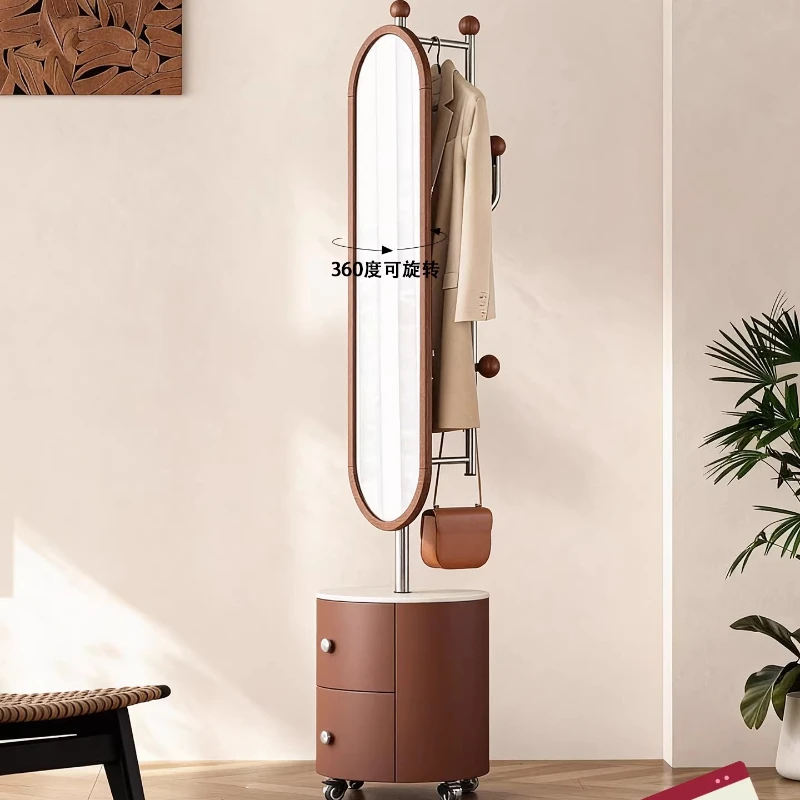 hanging hanger integrated household coat rack floor-standing bedroom dressing mirror rotatable fitting mirror
hanging hanger integrated household coat rack floor-standing bedroom dressing mirror rotatable fitting mirror