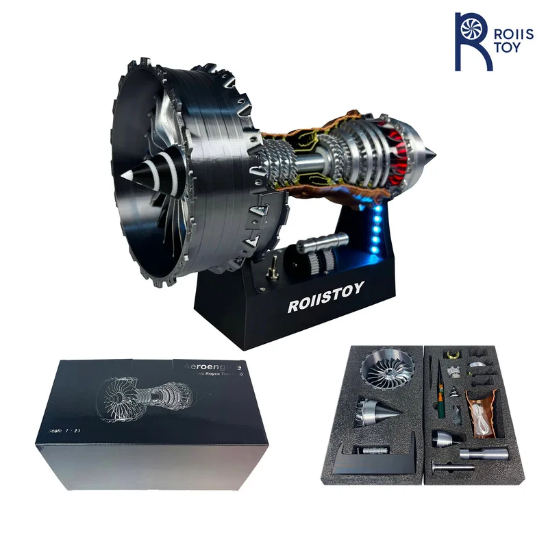 3D Printing TR900 Jet Engine Building Kit with Glowing Turbine and Rotating Parts Aviation Model Collectors Gift
3D Printing TR900 Jet Engine Building Kit with Glowing Turbine and Rotating Parts Aviation Model Collectors Gift
