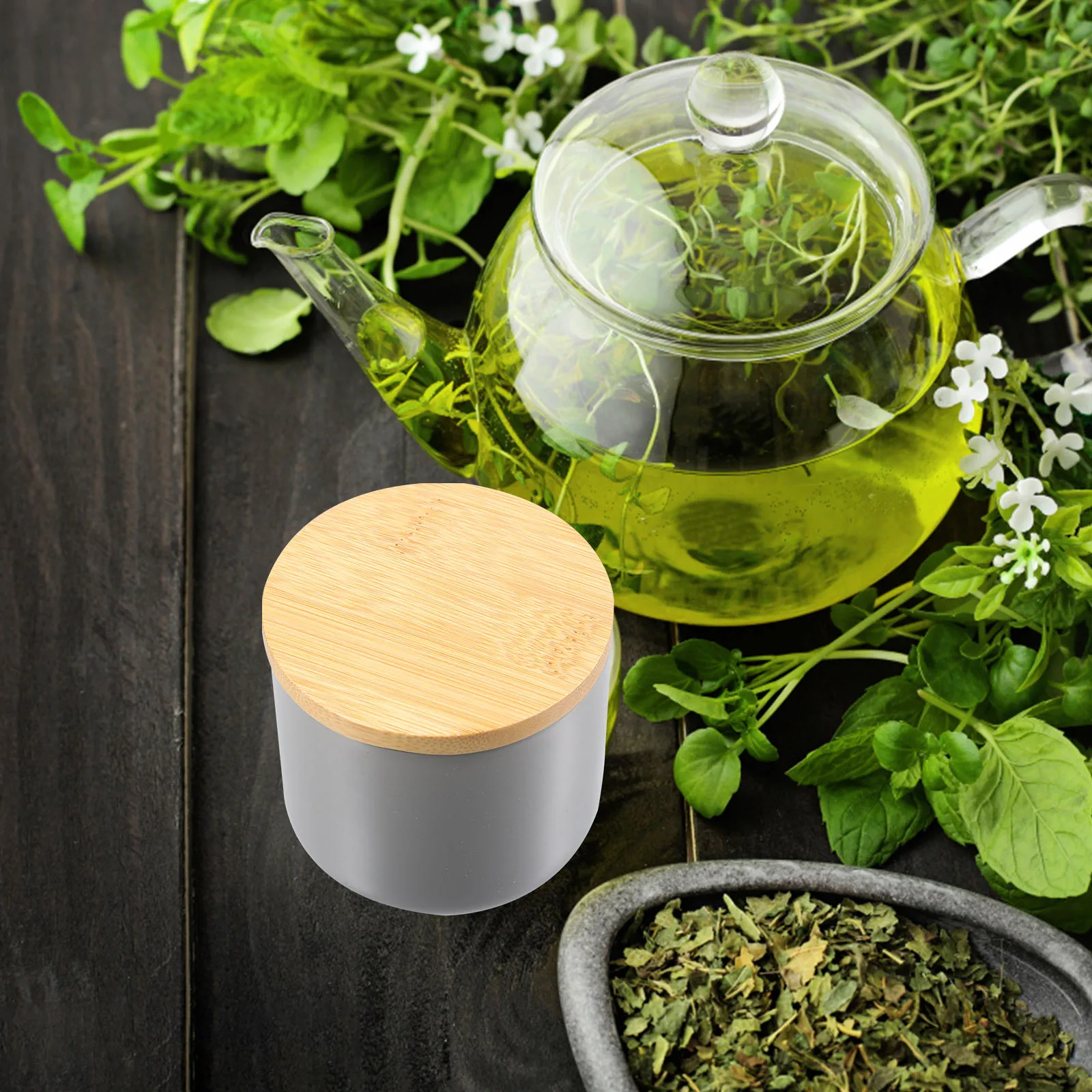 Ceramic Airtight Tea Storage Containers Bamboo Jars Lid Sealed Dry Loose Tea Holder Boxes Kitchen ganization
Ceramic Airtight Tea Storage Containers Bamboo Jars Lid Sealed Dry Loose Tea Holder Boxes Kitchen ganization