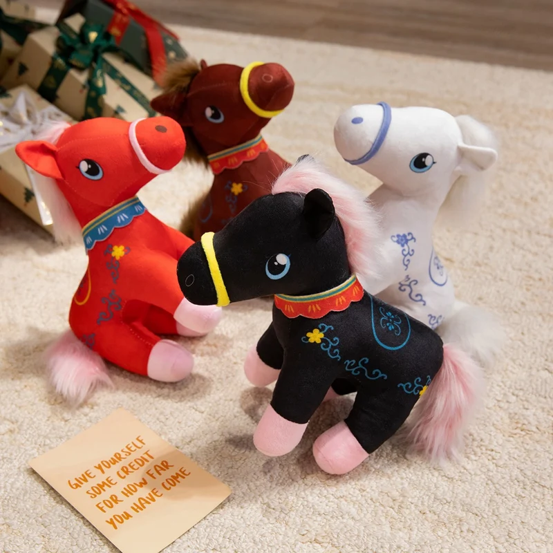Chinese Style Pony Plush Pillow Soft Cute Home Decor Gift Non-Slip Base Machine Washable For Sofa Bed Office Cushion
Chinese Style Pony Plush Pillow Soft Cute Home Decor Gift Non-Slip Base Machine Washable For Sofa Bed Office Cushion