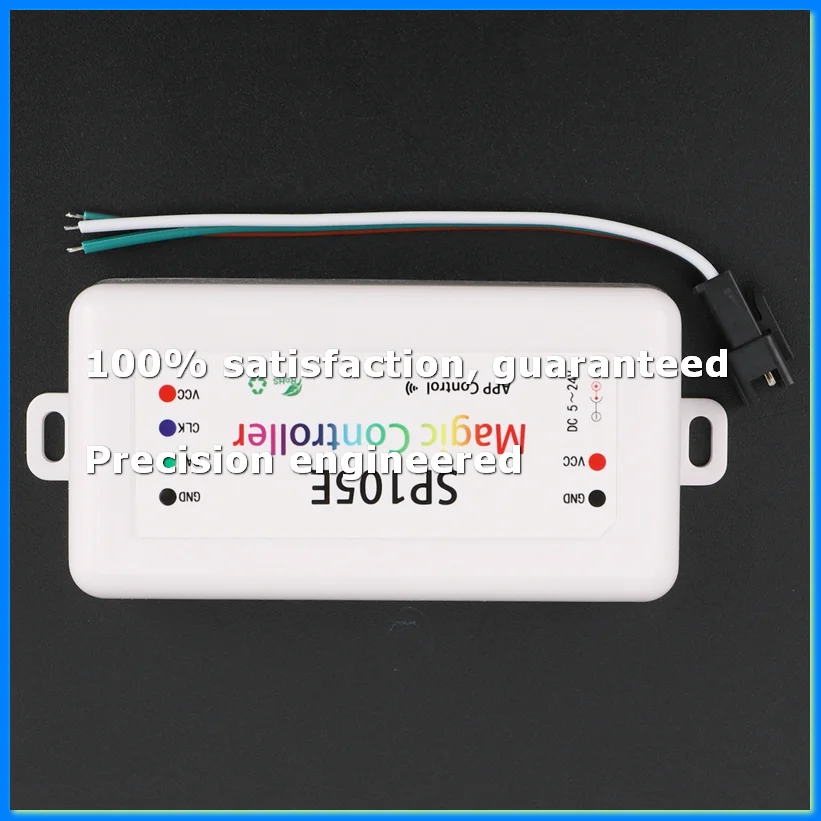 SP105E Wireless Bluetooth Controller APP WS2811 WS2812B WS2801 SK6812 APA102 Individually Addressable Programmable LED Strip
SP105E Wireless Bluetooth Controller APP WS2811 WS2812B WS2801 SK6812 APA102 Individually Addressable Programmable LED Strip