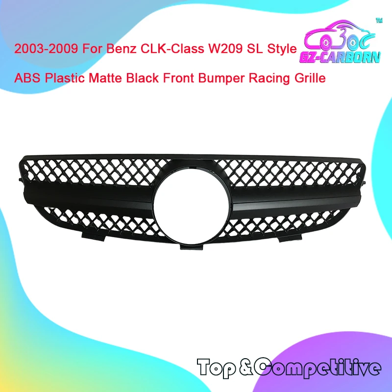 2003-2009 Black/Matte/Sivler/Chorme For Mercedes CLK320 CLK55 CLK500 CLK-Class Grille SL Style For Benz W209 Front Grill
2003-2009 Black/Matte/Sivler/Chorme For Mercedes CLK320 CLK55 CLK500 CLK-Class Grille SL Style For Benz W209 Front Grill