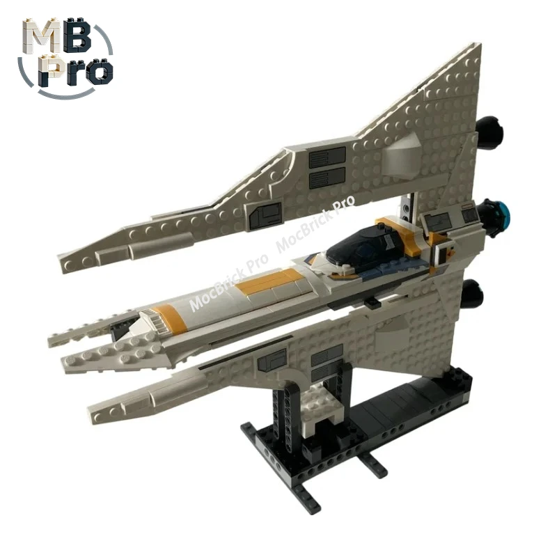 MOC Space Fighter Building Blocks Mandalorian Starfighter Alternative Style Model Bricks Set Display Decor
MOC Space Fighter Building Blocks Mandalorian Starfighter Alternative Style Model Bricks Set Display Decor
