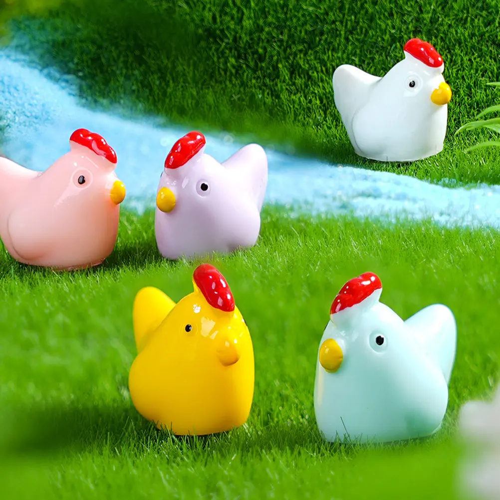 12 Pcs Mini Resin Chicken Figurines DIY Garden Decor Statue Small Ornament Creative Landscape Accessories Animal Plant Sculpture
12 Pcs Mini Resin Chicken Figurines DIY Garden Decor Statue Small Ornament Creative Landscape Accessories Animal Plant Sculpture