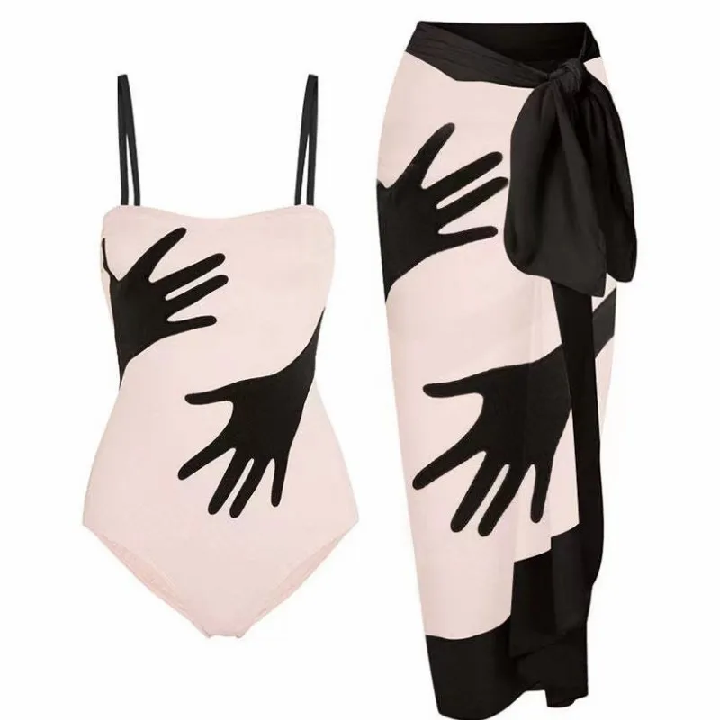 Siamese Conservative Covering Belly Bikini, Thin Vacation Beach, Hot Spring Bathing Suit, Skirt, Two Pieces
Siamese Conservative Covering Belly Bikini, Thin Vacation Beach, Hot Spring Bathing Suit, Skirt, Two Pieces