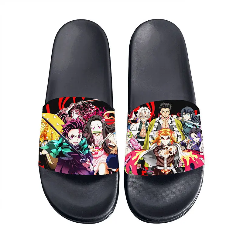 Demon Slayer Anime Non-slip Slippers Female Male Outer Wear New Bathroom Bathroom Indoor Home Sandals Couples Summer Eva Shoes
Demon Slayer Anime Non-slip Slippers Female Male Outer Wear New Bathroom Bathroom Indoor Home Sandals Couples Summer Eva Shoes
