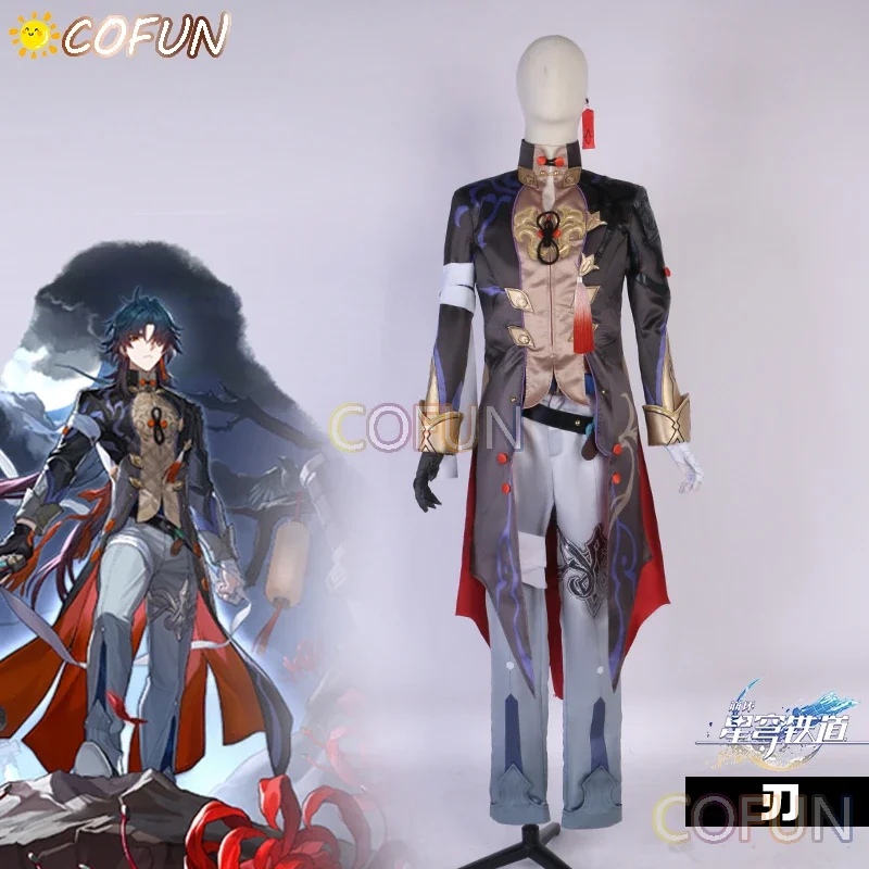 COFUN Game Honkai:Star Rai Blade Косплей Костюм Хэллоуин Одежда Мужской Новый Костюм Униформа Аниме Косплей
COFUN Game Honkai:Star Rai Blade Косплей Костюм Хэллоуин Одежда Мужской Новый Костюм Униформа Аниме Косплей