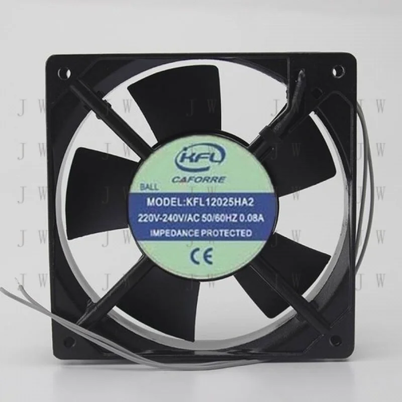 W FOR HFL Cabinet cooling fan 12cm 12025 KFL12025HA2 220-240v 50/60 Hz
W FOR HFL Cabinet cooling fan 12cm 12025 KFL12025HA2 220-240v 50/60 Hz