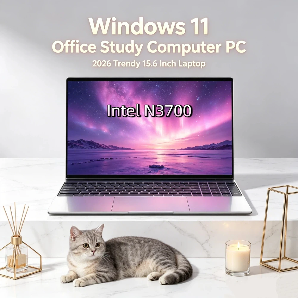 Neoteric Ultra Slim Laptop 15.6 16GB RAM 2TB SSD Intel N3700 Gaming PC 1920*1080 Display Office Study Computer PC Windows 11 Pro
Neoteric Ultra Slim Laptop 15.6 16GB RAM 2TB SSD Intel N3700 Gaming PC 1920*1080 Display Office Study Computer PC Windows 11 Pro