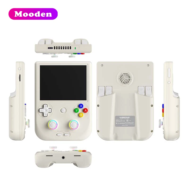 Game console RGB lighting joystick Android 4-inch IPS touch screen 5500mAh retro video game console
Game console RGB lighting joystick Android 4-inch IPS touch screen 5500mAh retro video game console