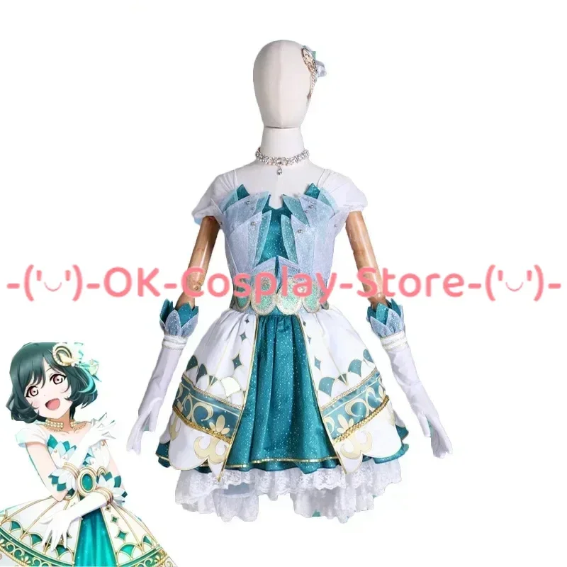 LoveLive nijigсаки средней школы Mifune Shioriko косплей костюм женское милое зеленое платье Женский костюм униформа на Хэллоуин на заказ
LoveLive nijigсаки средней школы Mifune Shioriko косплей костюм женское милое зеленое платье Женский костюм униформа на Хэллоуин на заказ