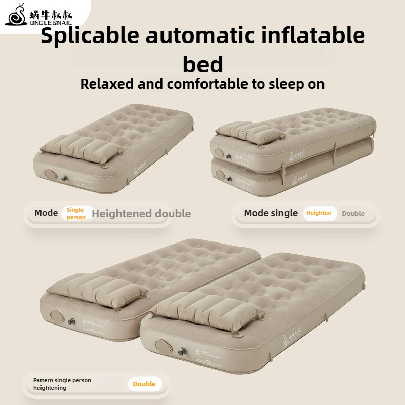 Outdoor Camping AutomaticCushion Home Inflatable Bed Sleeping Mat Air Mattress Foldable PortableTent Built-in Pump Inflatable
Outdoor Camping AutomaticCushion Home Inflatable Bed Sleeping Mat Air Mattress Foldable PortableTent Built-in Pump Inflatable