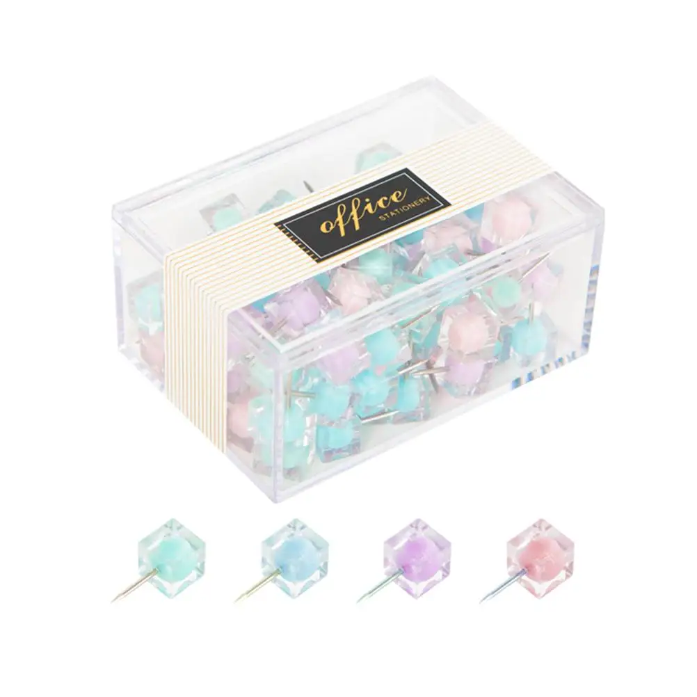 80 Pcs Push Pins Creative Thumbtacks for Cork Board Plastic Design Clear Thumbtacks Office School Supplies
80 Pcs Push Pins Creative Thumbtacks for Cork Board Plastic Design Clear Thumbtacks Office School Supplies