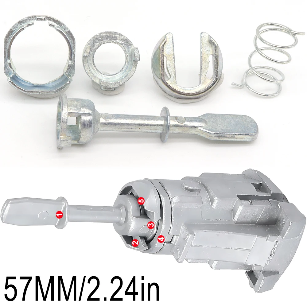 For VW Polo MK3 6N/6KV Derby 1994-01 Front Door Handle Lock Cylinder Barrel Paddle Repair Kit Tool 57MM replace Car Accessories
For VW Polo MK3 6N/6KV Derby 1994-01 Front Door Handle Lock Cylinder Barrel Paddle Repair Kit Tool 57MM replace Car Accessories