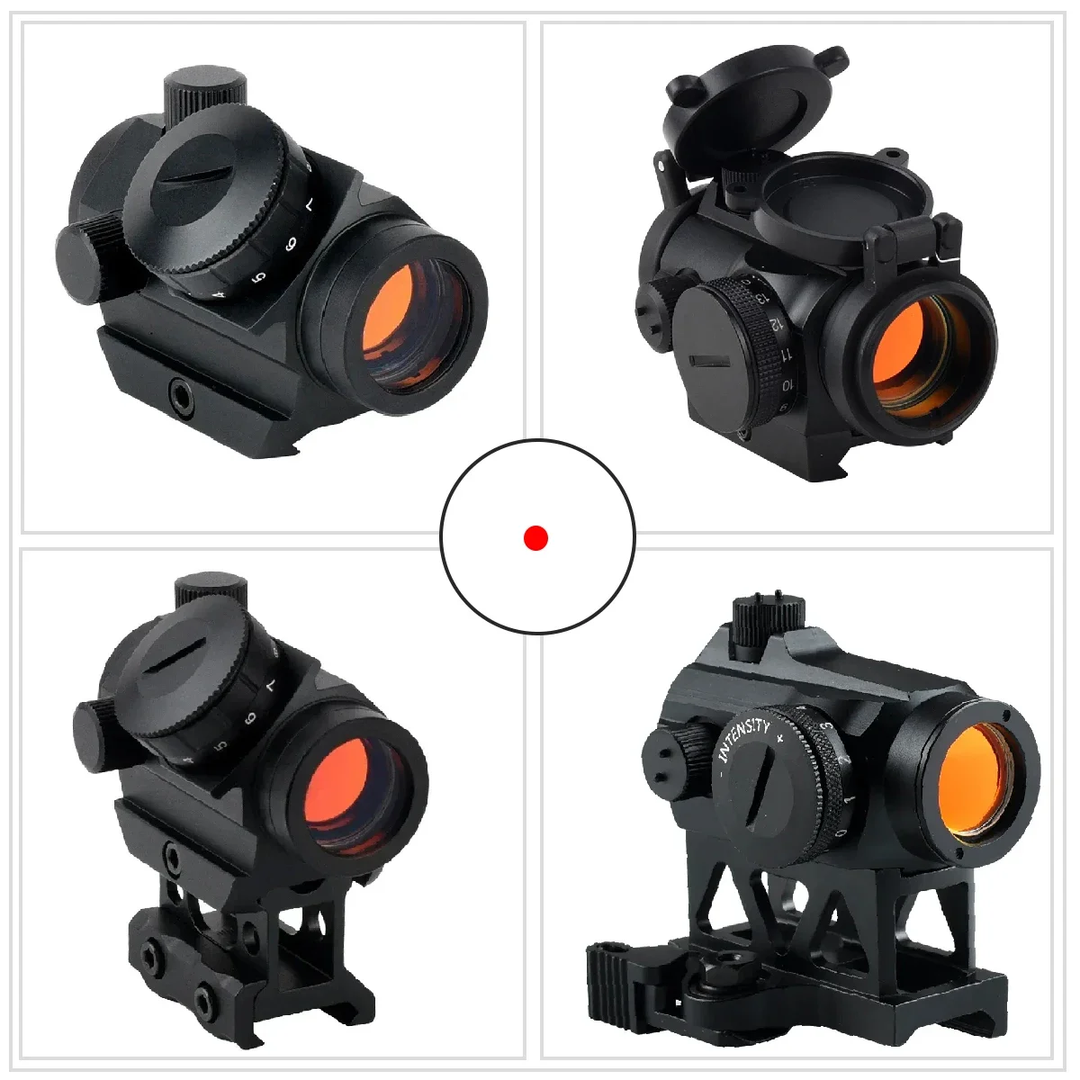 1X25 Red Dot Sight 1X20 Tactical Outdoors Rifle Scope Red Green Optics Sight for Airsoft / Hunting Rifle Collimator Acsessories
1X25 Red Dot Sight 1X20 Tactical Outdoors Rifle Scope Red Green Optics Sight for Airsoft / Hunting Rifle Collimator Acsessories