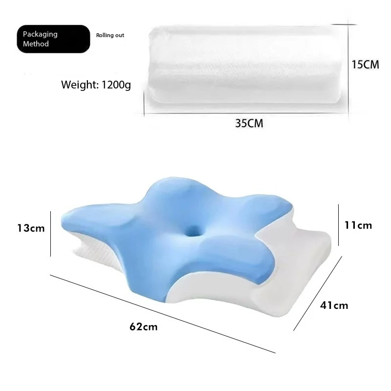 1 шт. Летняя охлаждающая подушка с эффектом памяти, медленно восстанавливающая форму, из пены с эффектом памяти, в форме бабочки, для поддержки шеи, для сна
1 шт. Летняя охлаждающая подушка с эффектом памяти, медленно восстанавливающая форму, из пены с эффектом памяти, в форме бабочки, для поддержки шеи, для сна
