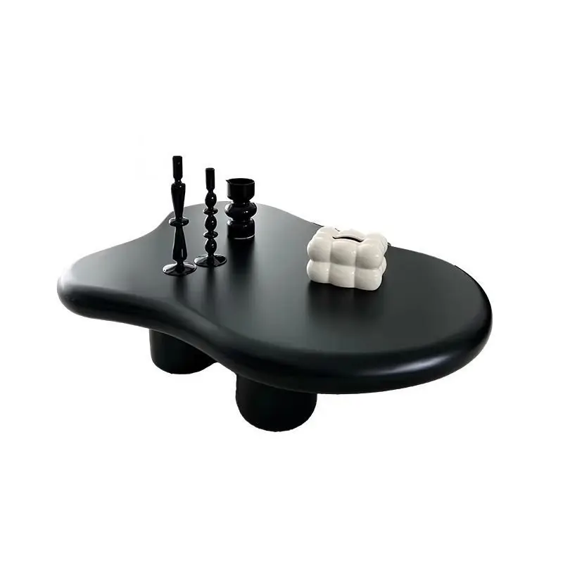 Cloud coffee table black French light luxury home living room simple modern small apartment creative special-shaped
Cloud coffee table black French light luxury home living room simple modern small apartment creative special-shaped