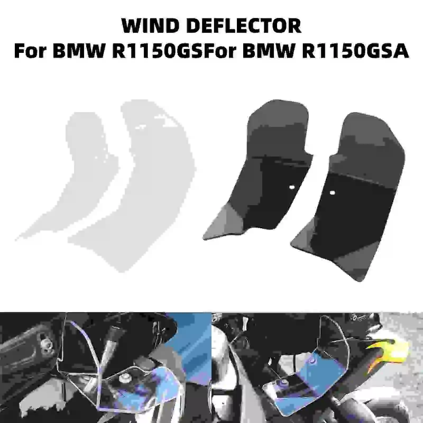 For BMW R1150GS R1150GSA R 1150 GS R 1150 GSA Motorcycle Accessories Windshield Windscreen Wind Deflector HandShield Handguard