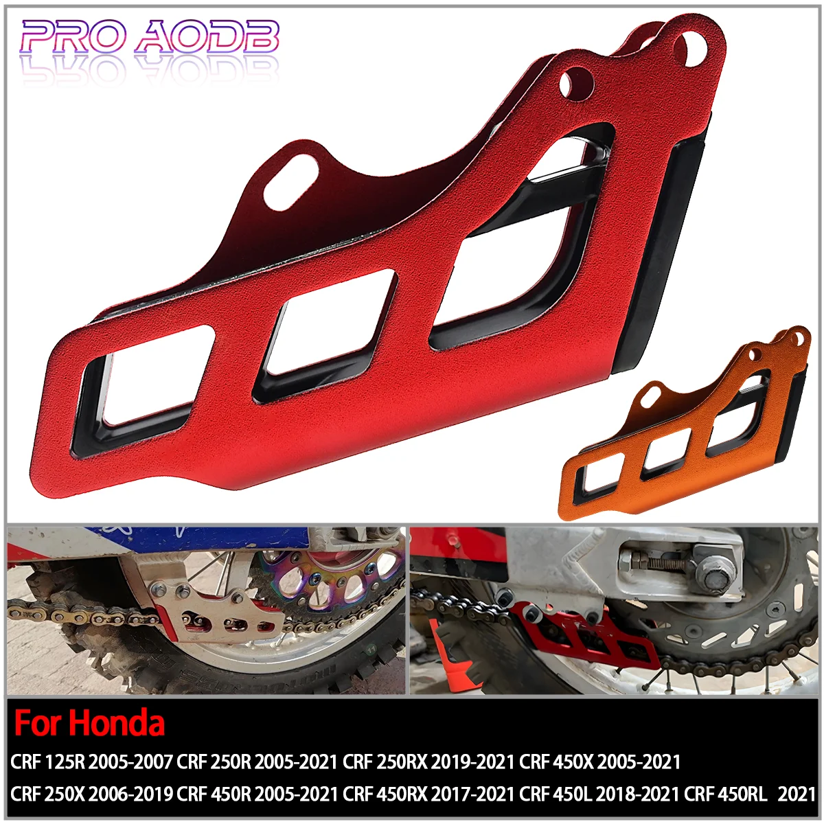 Motorcycle CNC Aluminum Chain Guide Guard Protector For Honda CRF125R 250R 250RX 250X 450R 450X 450RX 450RL 2005-2021 2022
Motorcycle CNC Aluminum Chain Guide Guard Protector For Honda CRF125R 250R 250RX 250X 450R 450X 450RX 450RL 2005-2021 2022