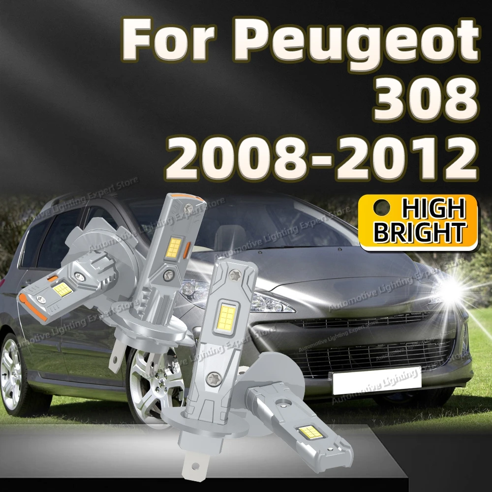 2/4Pcs LED Headlights 25000LM 6000K Auto Light 1: 1 Fanless Lamp For Peugeot 308 2008 2009 2010 2011 2012 Plug and Play
2/4Pcs LED Headlights 25000LM 6000K Auto Light 1: 1 Fanless Lamp For Peugeot 308 2008 2009 2010 2011 2012 Plug and Play