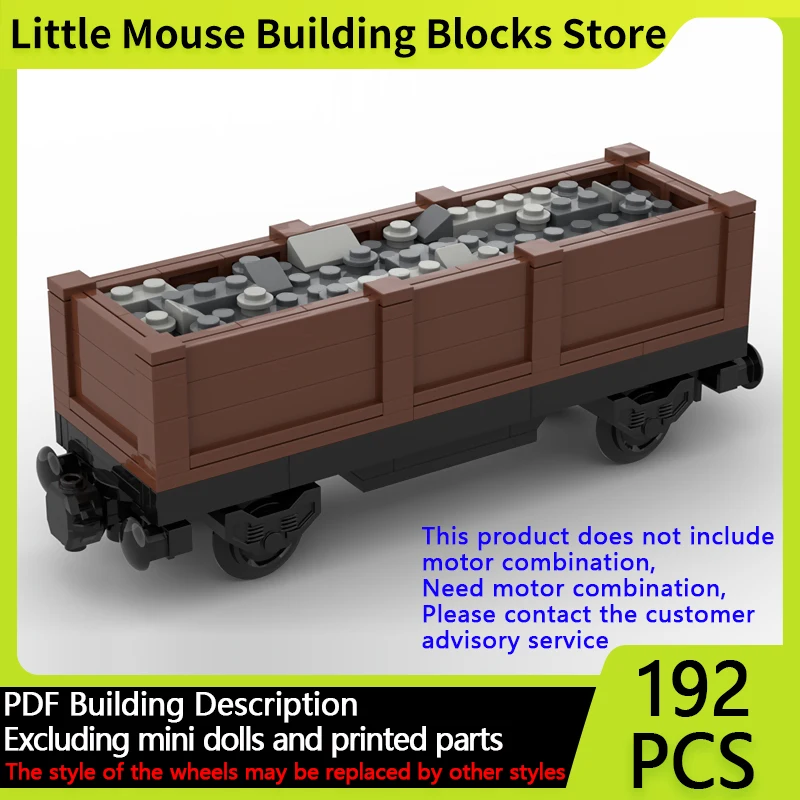 City Car Model MOC Building Bricks Train Open Freight Wagon Modular Technology Gifts Holiday Assemble Children Toys Suit
City Car Model MOC Building Bricks Train Open Freight Wagon Modular Technology Gifts Holiday Assemble Children Toys Suit
