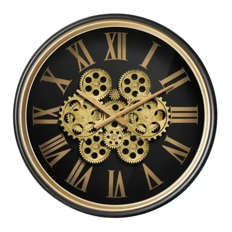Really Move Gear Wall Clock Easy To Read Roman Number Metal Wall Decor Hot sales
Really Move Gear Wall Clock Easy To Read Roman Number Metal Wall Decor Hot sales