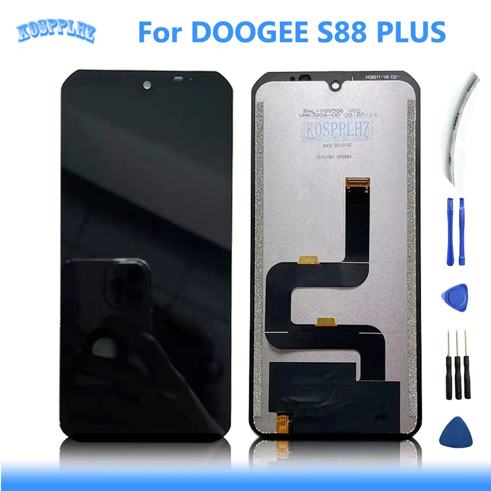6.3" New Screen For DOOGEE S88 Plus S88Pro LCD Display Replacement Original Touch Screen Lcd Display Assembly+ Tools
6.3" New Screen For DOOGEE S88 Plus S88Pro LCD Display Replacement Original Touch Screen Lcd Display Assembly+ Tools