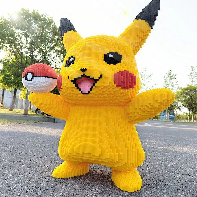 28000 Particle Anime Pokemon Pikachu Diamond Micro Building Blocks Games Model Mini Bricks Figures Decompression Toys Kids Gifts
28000 Particle Anime Pokemon Pikachu Diamond Micro Building Blocks Games Model Mini Bricks Figures Decompression Toys Kids Gifts
