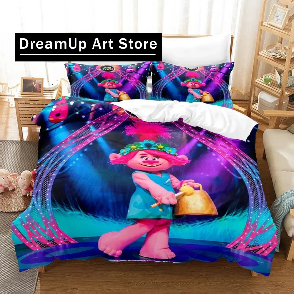 Комплект постельного белья 3D 2025 Trolls Single Twin Full Queen King Size, комплект постельного белья для взрослых и детей, пододеяльник для спальни, комплект простыней в стиле аниме
Комплект постельного белья 3D 2025 Trolls Single Twin Full Queen King Size, комплект постельного белья для взрослых и детей, пододеяльник для спальни, комплект простыней в стиле аниме